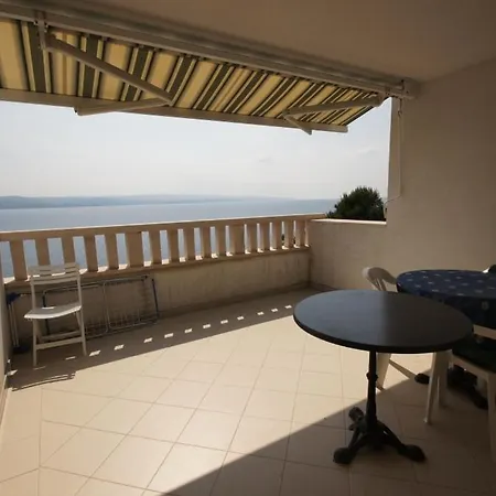 In With Sea View, Terrace, Air Conditioning, Wifi 75-8 Brela