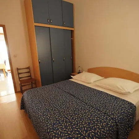 Apartment In With Sea View, Terrace, Air Conditioning, Wifi 75-8 Brela